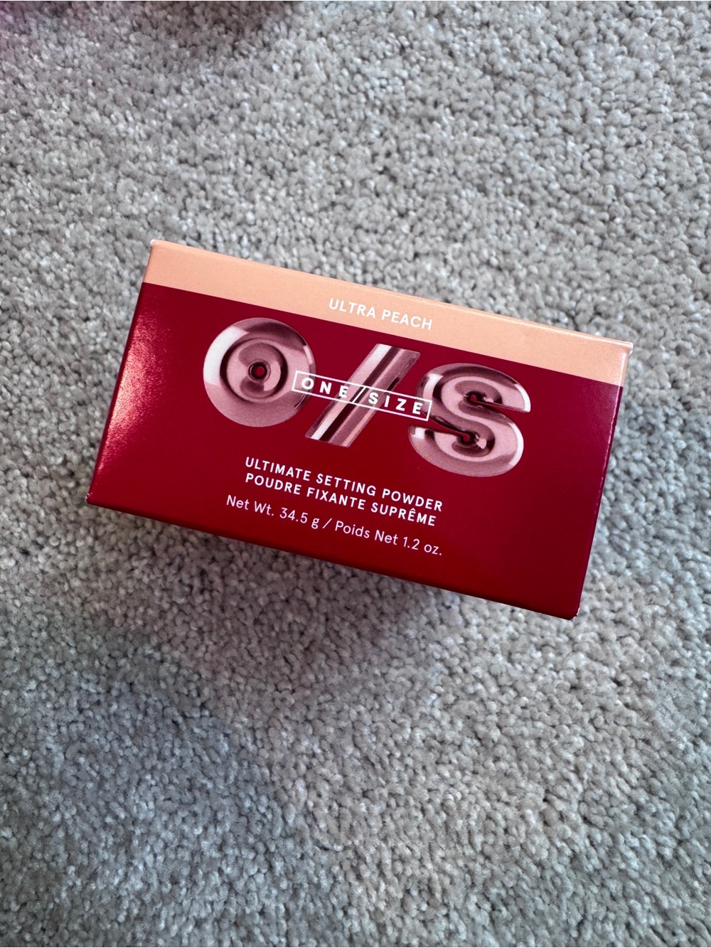 One/ Size ultra Peach setting powder NEW